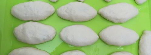 жареные пирожки лапоточки. Шаг 13