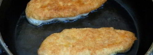 жареные пирожки лапоточки. Шаг 14