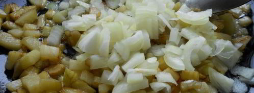 жареные пирожки с картофелем и баклажанами. Шаг 6