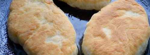 жареные пирожки с картофелем и баклажанами. Шаг 10