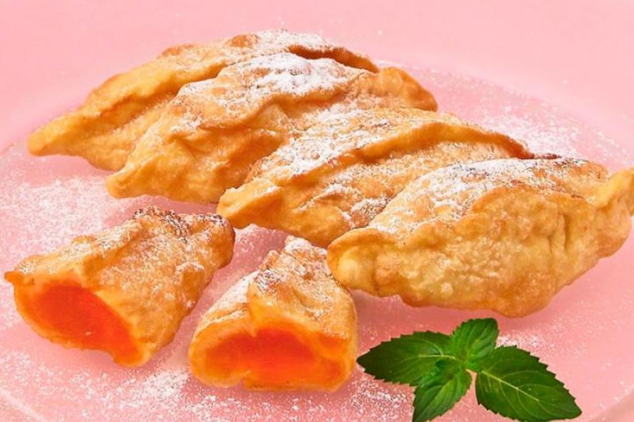 Рецепт жареных пирожков с повидлом