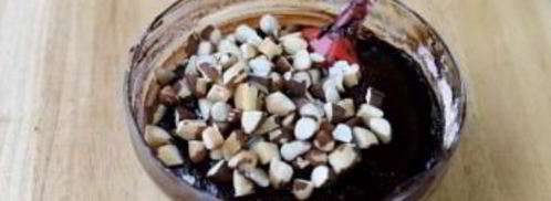 брауни с бразильскими орехами. Шаг 9