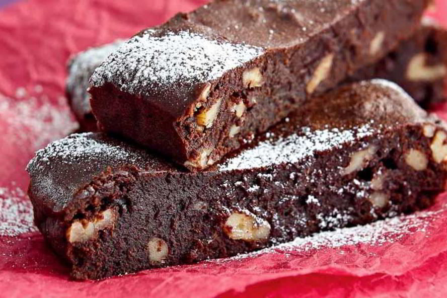 Рецепт брауни с грецкими орехами