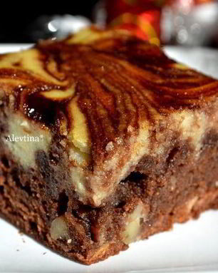 Брауни со вкусом Амаретто и рикотты