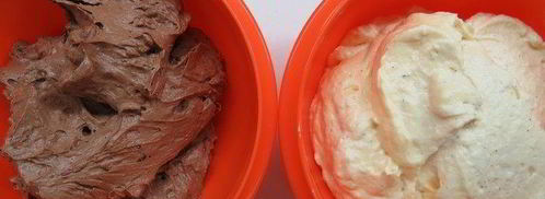 елочка из пирожных шу с пломбирным кремом. Шаг 18