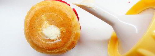 елочка из пирожных шу с пломбирным кремом. Шаг 19