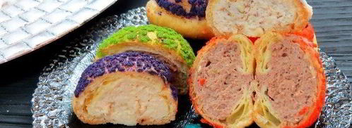 елочка из пирожных шу с пломбирным кремом. Шаг 27