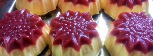 муссовое пирожное с персиком и смородиной. Шаг 12