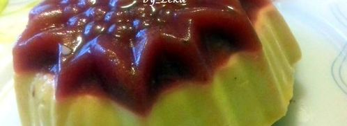 муссовое пирожное с персиком и смородиной. Шаг 13