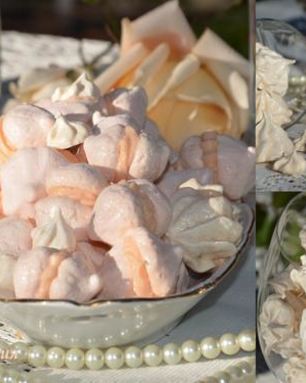 Пирожное Безе с заварным кремом