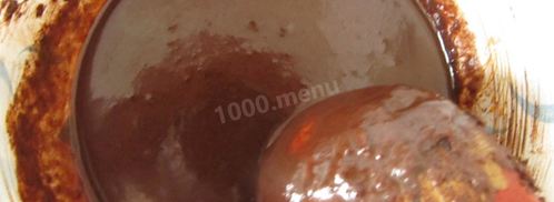 пирожное буше глазированные с малиново-ореховым кремом. Шаг 12