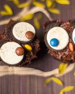 Пирожные капкейки Совята