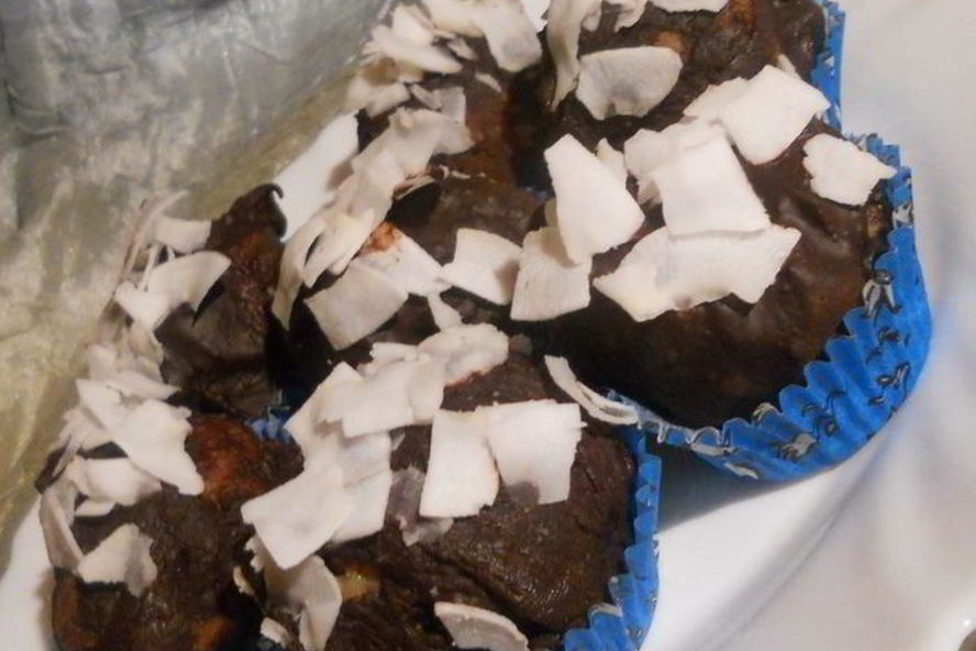 Рецепт пирожных картошка с ромом и мятным шоколадом