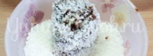 пирожные ламингтон. Шаг 13