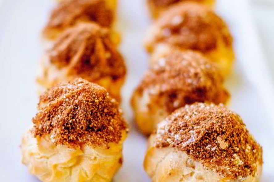 Рецепт пирожных шу с белковым кремом по госту