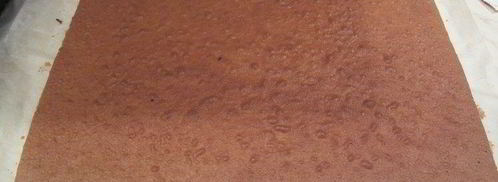 шоколадное медово-апельсиновое пирожное. Шаг 12