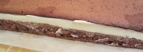 шоколадное медово-апельсиновое пирожное. Шаг 15