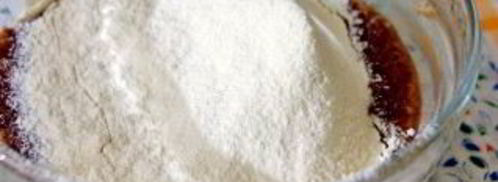 шоколадный брауни с творогом и вишней. Шаг 5