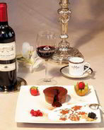 Шоколадные пирожные с английским сливочным кремом