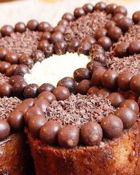 Торт-пирожное Цветочек