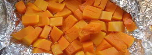 тыквенные пирожные с миндалем и соленой карамелью. Шаг 3