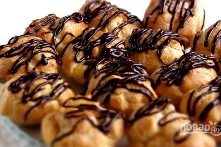 Рецепт заварных пирожных