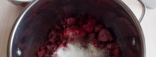 зефирное пирожное с малиновым конфи. Шаг 8