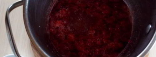 зефирное пирожное с малиновым конфи. Шаг 9