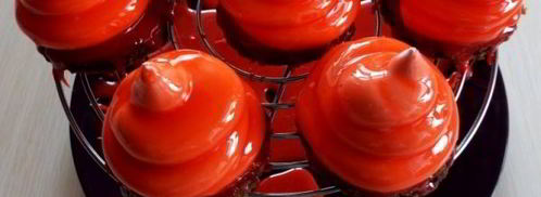 зефирное пирожное с малиновым конфи. Шаг 29