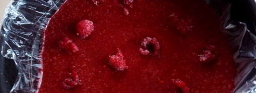 зефирное пирожное с малиновым конфи. Шаг 11