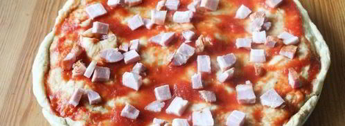 быстрая пицца в микроволновке с сыром. Шаг 11