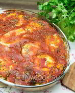 Пицца из баклажанов