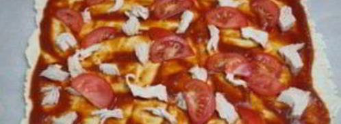 пицца из бездрожжевого теста в духовке. Шаг 6