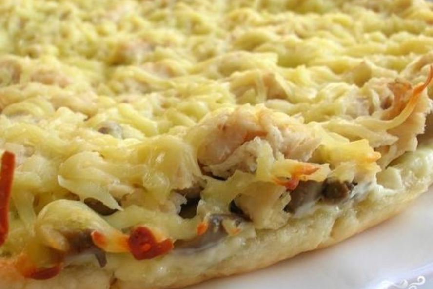 Рецепт пиццы из песочного теста