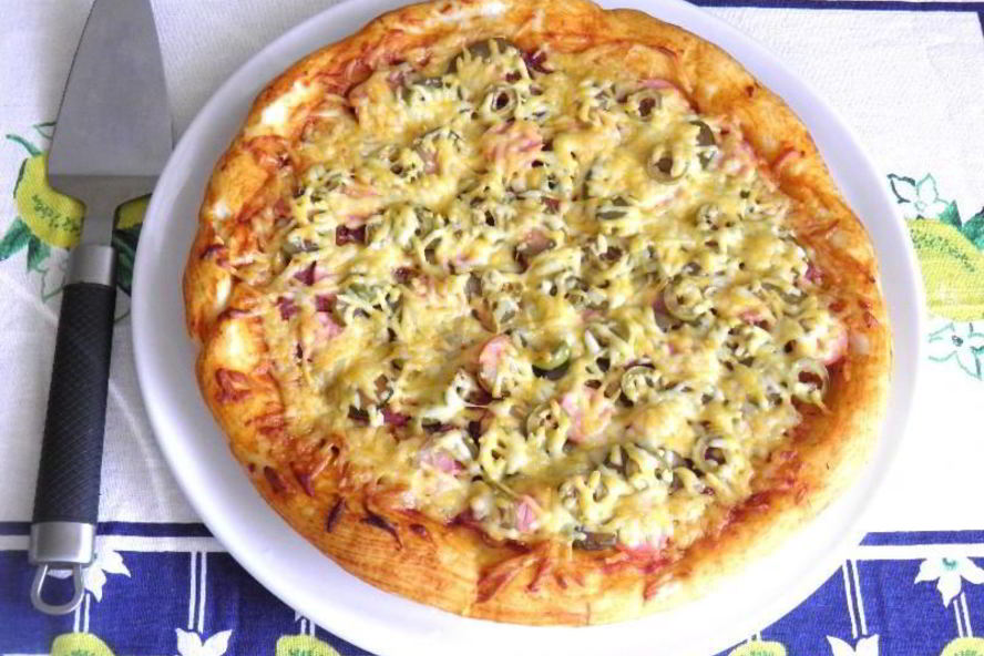 Рецепт пиццы мясное ассорти