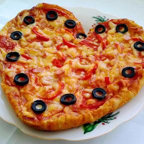 Пицца на кефире