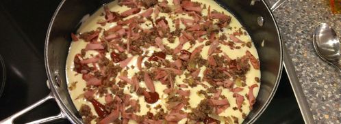 пицца на сковороде. Шаг 6