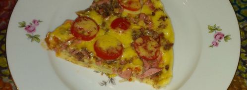 пицца на сковороде. Шаг 8