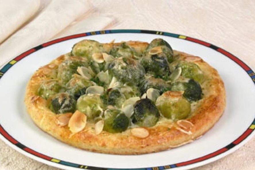 Рецепт пиццы с брюссельской капустой