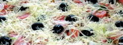 пицца с сосисками и маслинами. Шаг 4