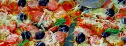 пицца с сосисками и маслинами. Шаг 5