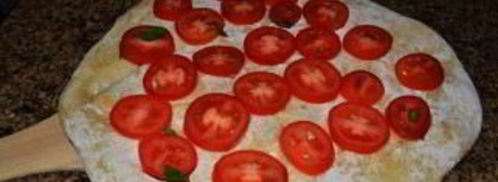 пицца с сыром и ветчиной. Шаг 4