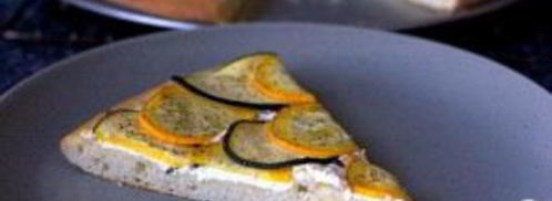 пицца с цуккини и козьим сыром. Шаг 6