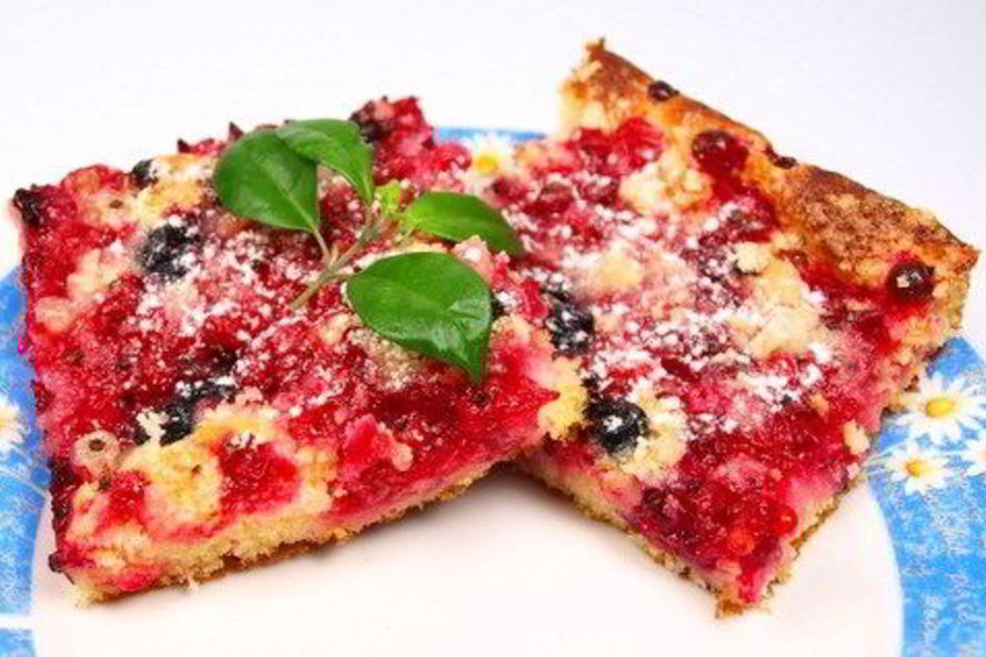 Рецепт пиццы с ягодами