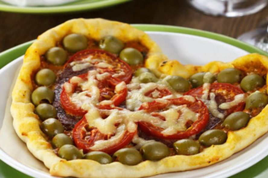 Рецепт пиццы сердечко