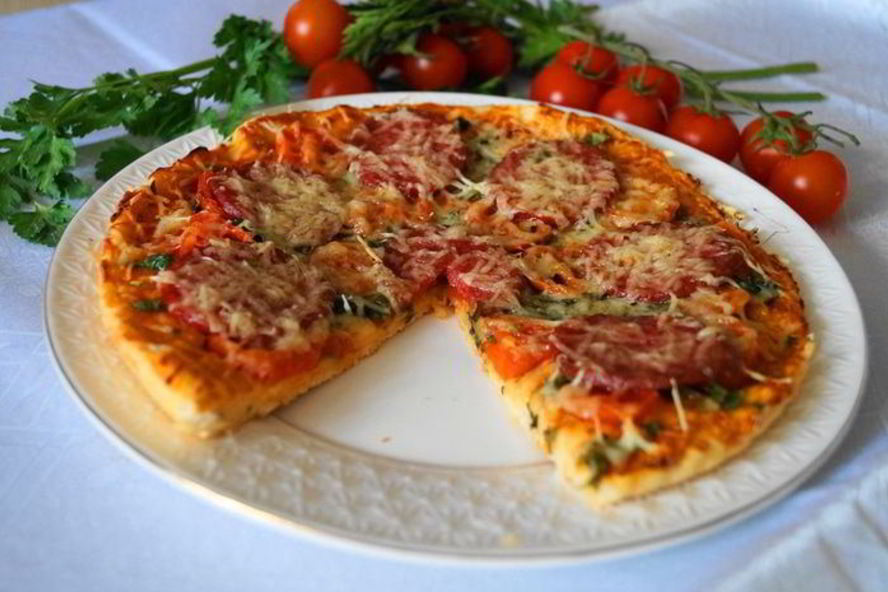 Рецепт пиццы ташир для хлебопечки