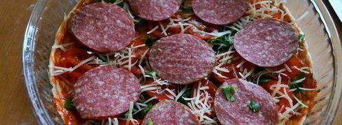 пицца ташир для хлебопечки. Шаг 7