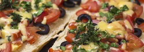 пицца в батоне. Шаг 8