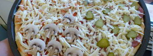 пицца времена года. Шаг 9