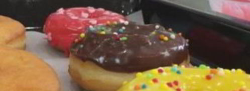 американские пончики, покрытые шоколадом. Шаг 12